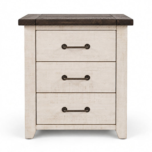 Madison Night Stand (White)
