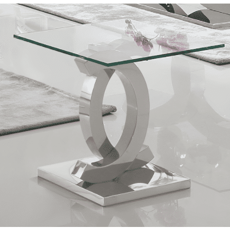 Bentleigh Chrome End Table