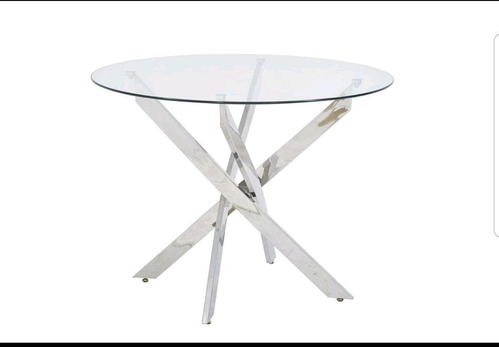 Glenroy Glass Dining Table