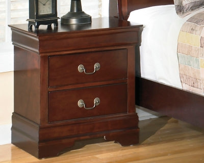 Aurora Night Stand (Brown Cherry)