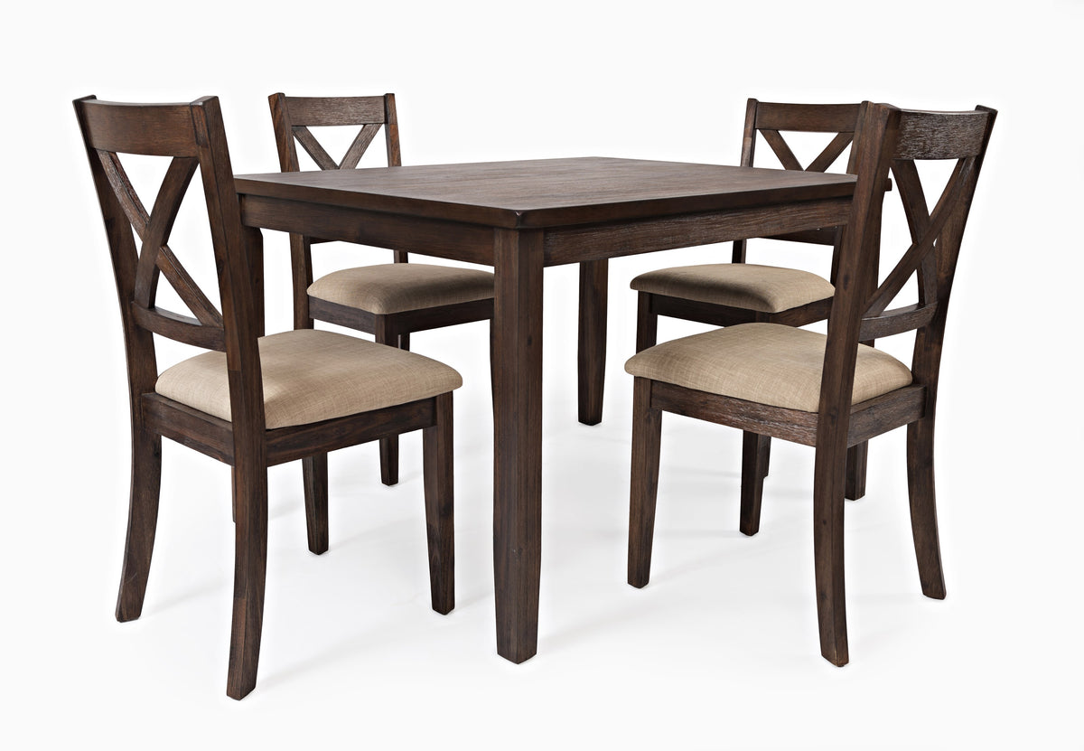 Walnut 5 Piece Dining Set