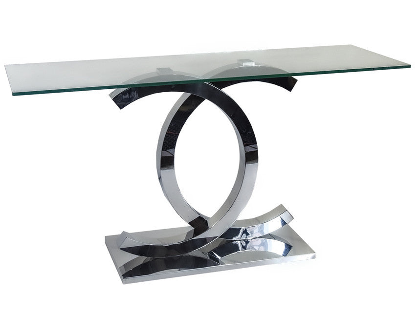 Bentleigh Chrome Sofa Table