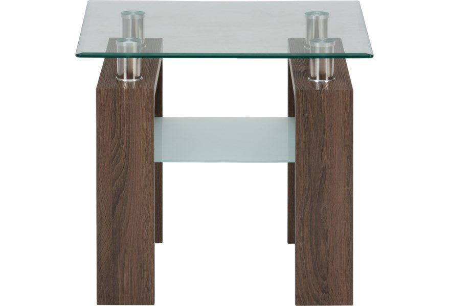 Compass End Table