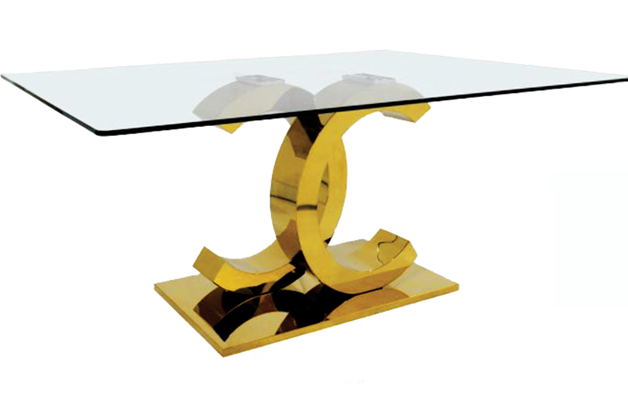 Bentleigh Sofa Table (Gold)