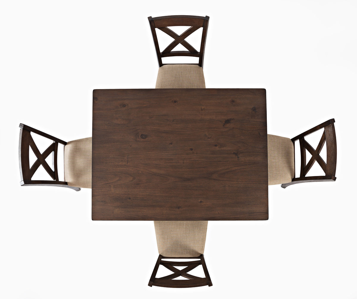 Walnut 5 Piece Dining Set