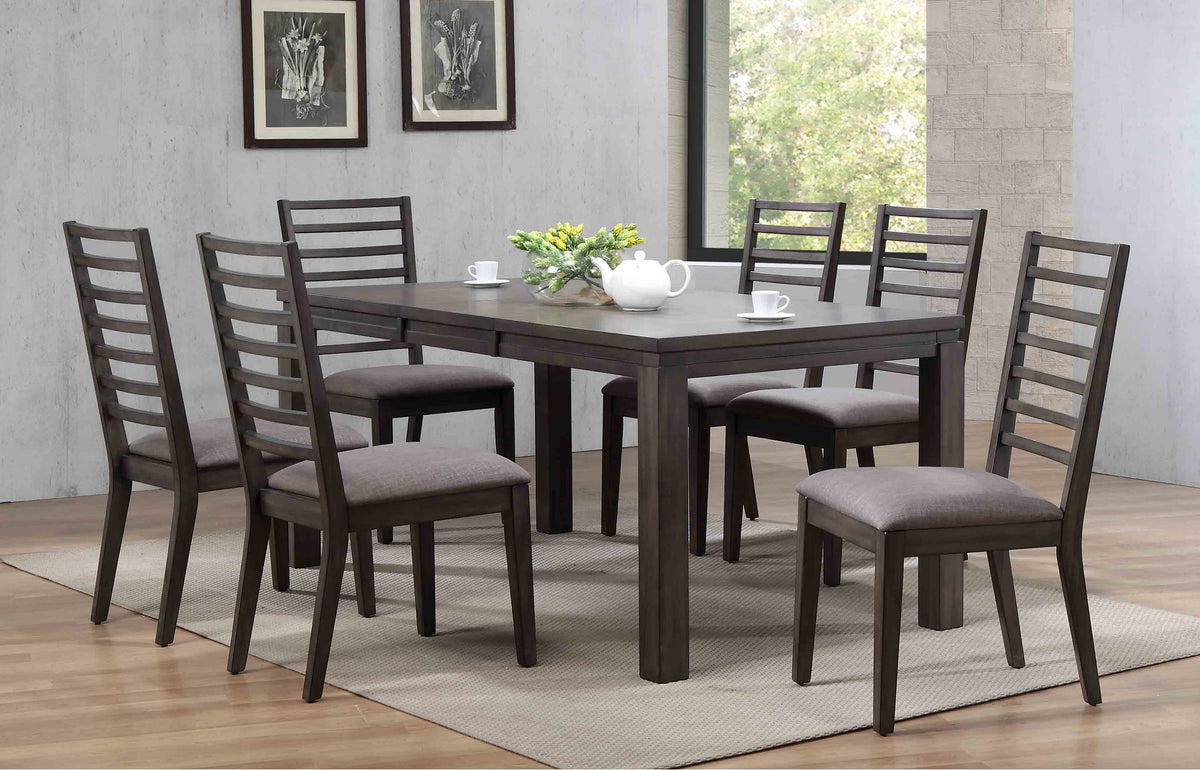 Lancaster 72" Rectangular Dining Table Set (6 Pc)