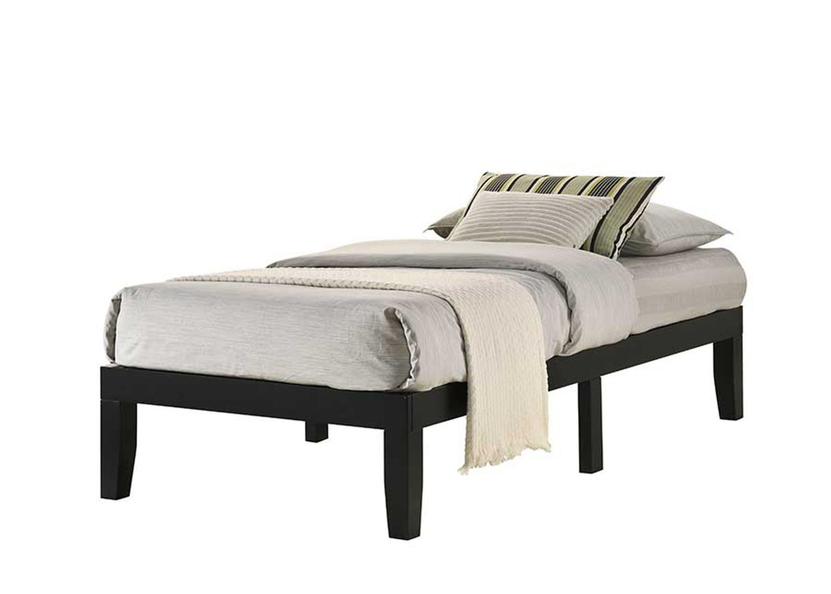 Marty Twin Platform Bed Frame (Black)