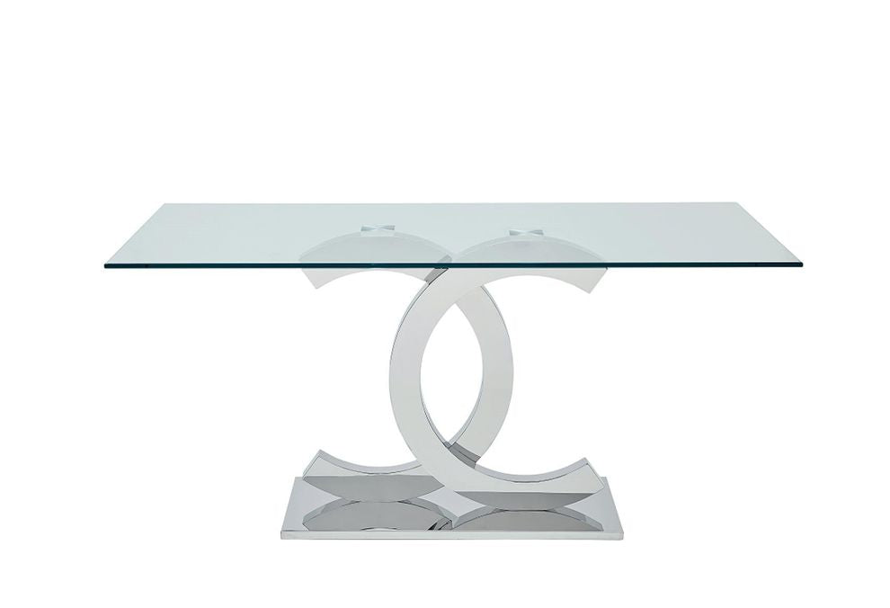 Bentleigh Chrome Dining Table