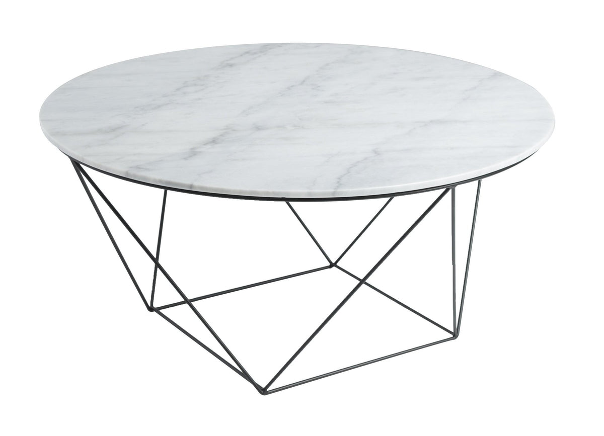 Valencia Round Coffee Table Marble