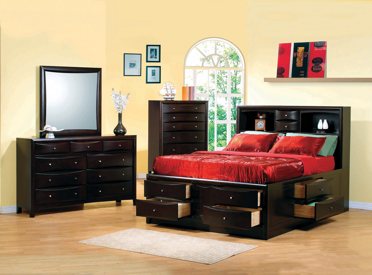 Phoenix Queen Bed with Storage