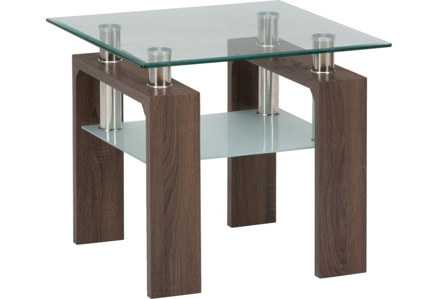 Compass End Table