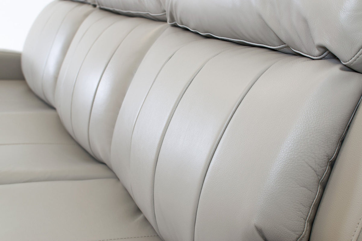 Carrara Leather Reclining Sofa
