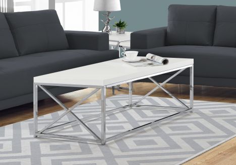 Kilda Coffee Table (Brown & White)