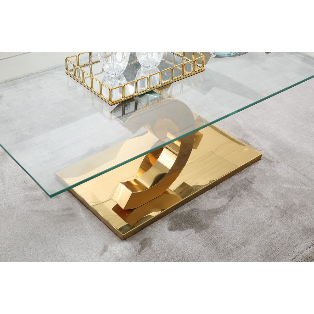 Bentleigh Coffee Table (Gold)