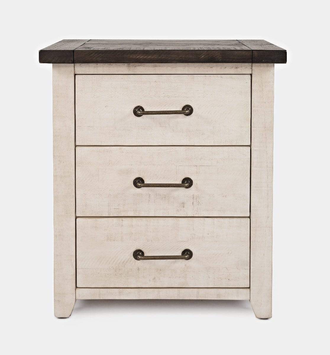 Madison Night Stand (White)