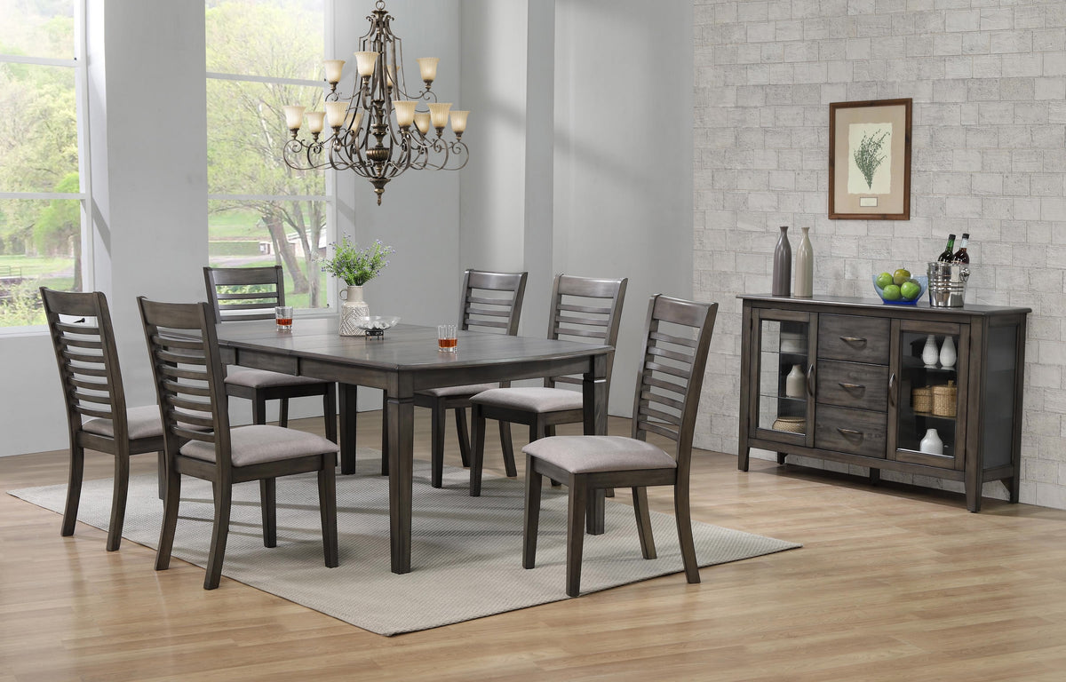 Annapolis Dining Table with Leaf Set (5Pc)