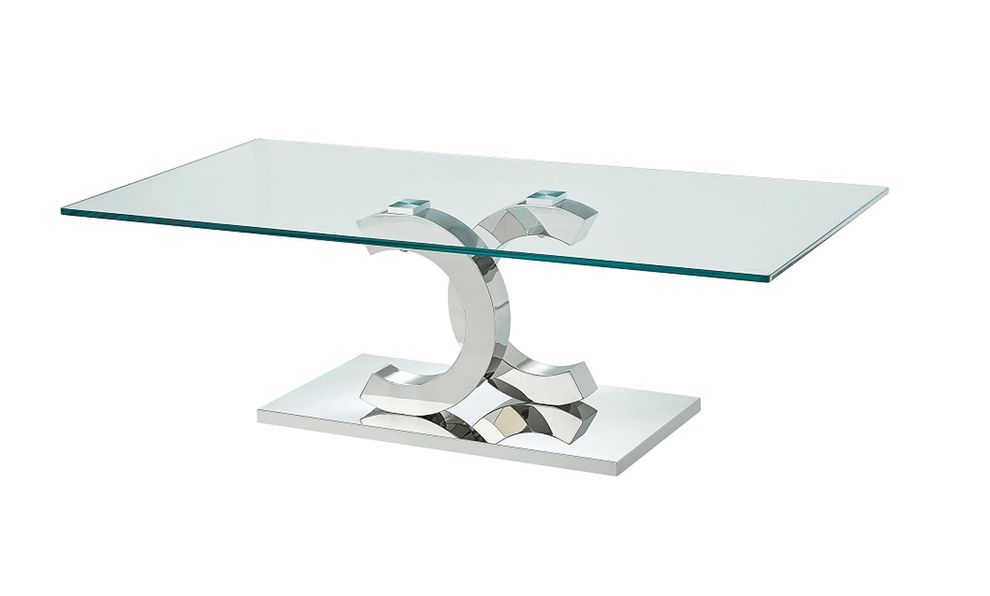 Bentleigh Chrome Coffee Table