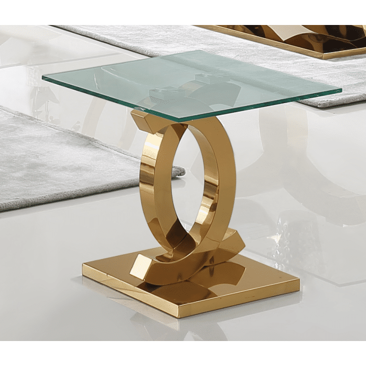 Bentleigh End Table (Gold)