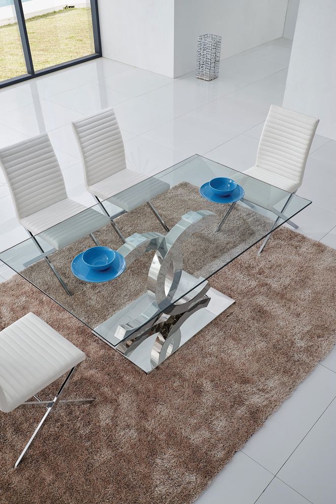 Bentleigh Chrome Dining Table
