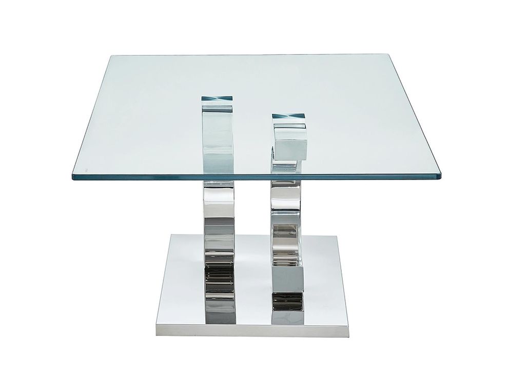 Bentleigh Chrome End Table