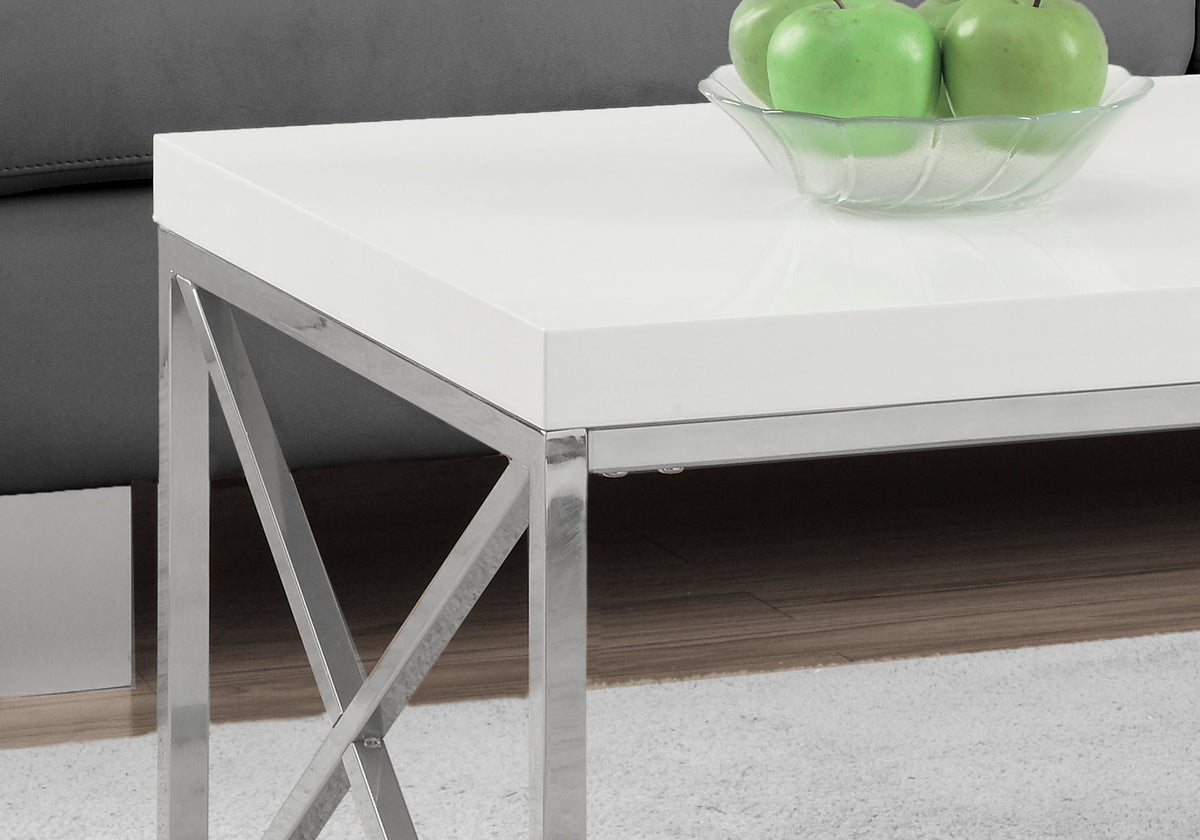 Kilda Coffee Table (Brown & White)