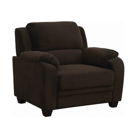 Voltren Sofa Loveseat and Chair Set (Chocolate)