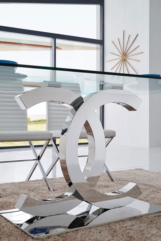 Bentleigh Chrome Dining Table