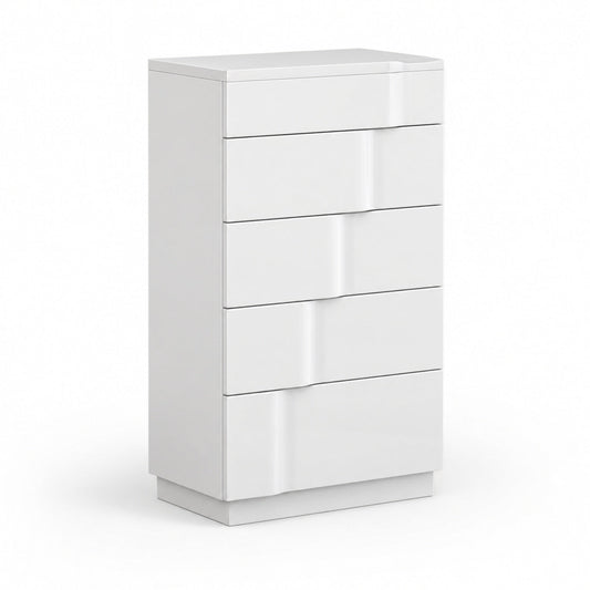 Andes 5 Drawer Chest with Mirror