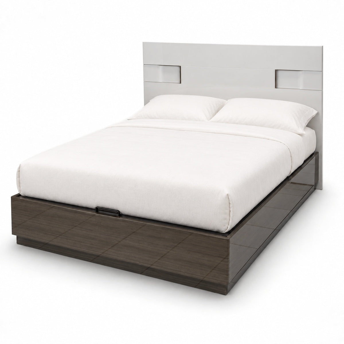 Andes Lift Top Storage Bed — another angle