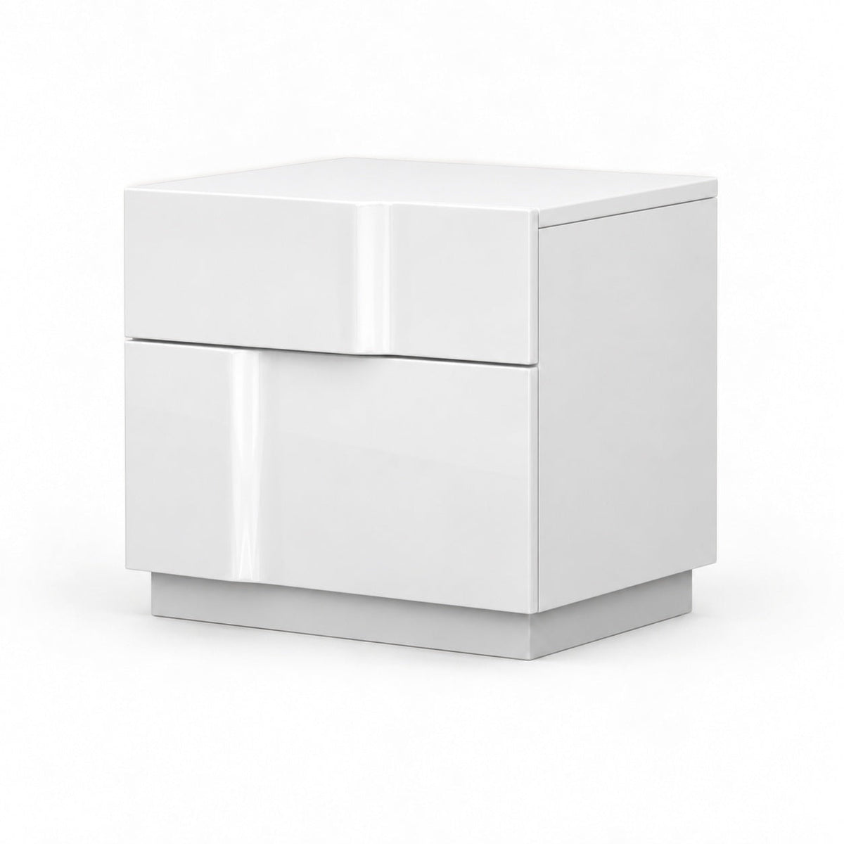 Andes White Night Stand — another angle