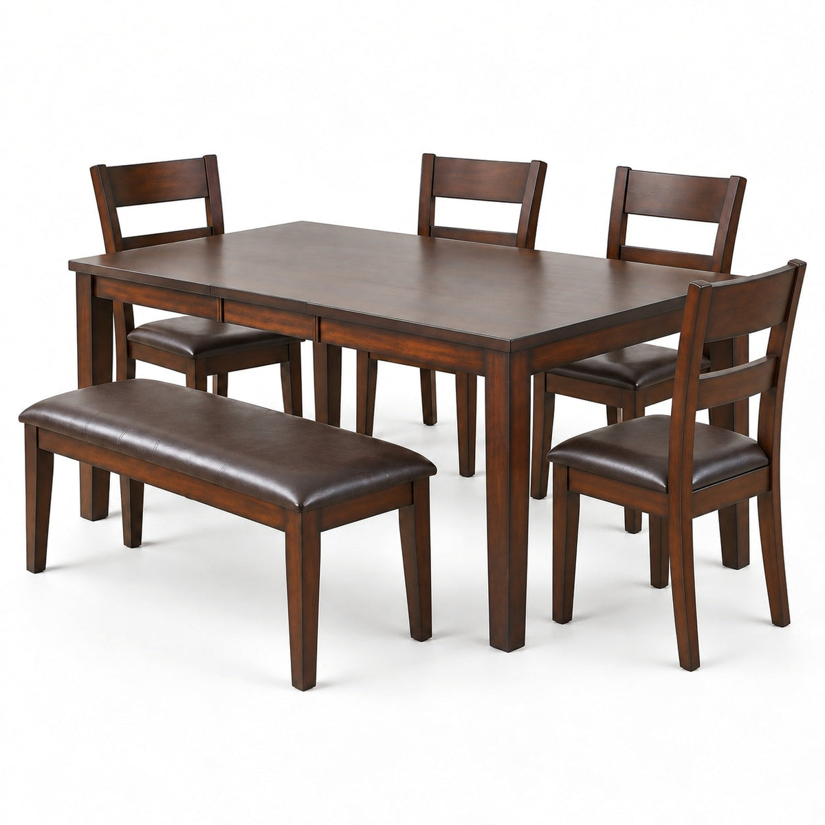 Atlanta Dining Table Set (6 Pc) — another angle