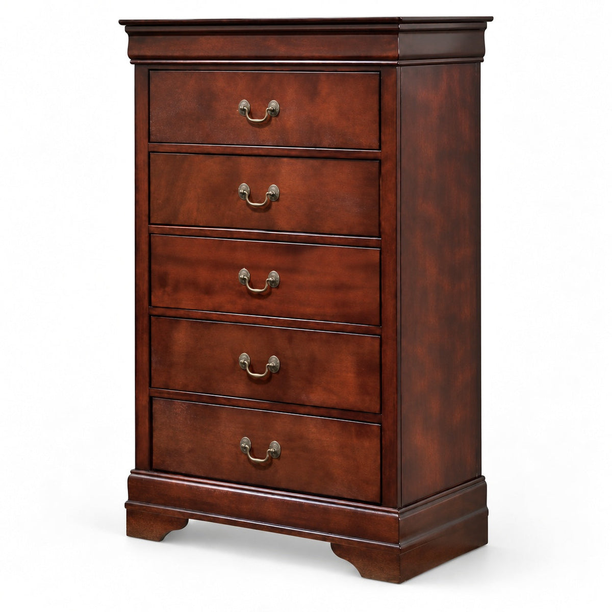 Aurora Chest (Brown Cherry) — another angle