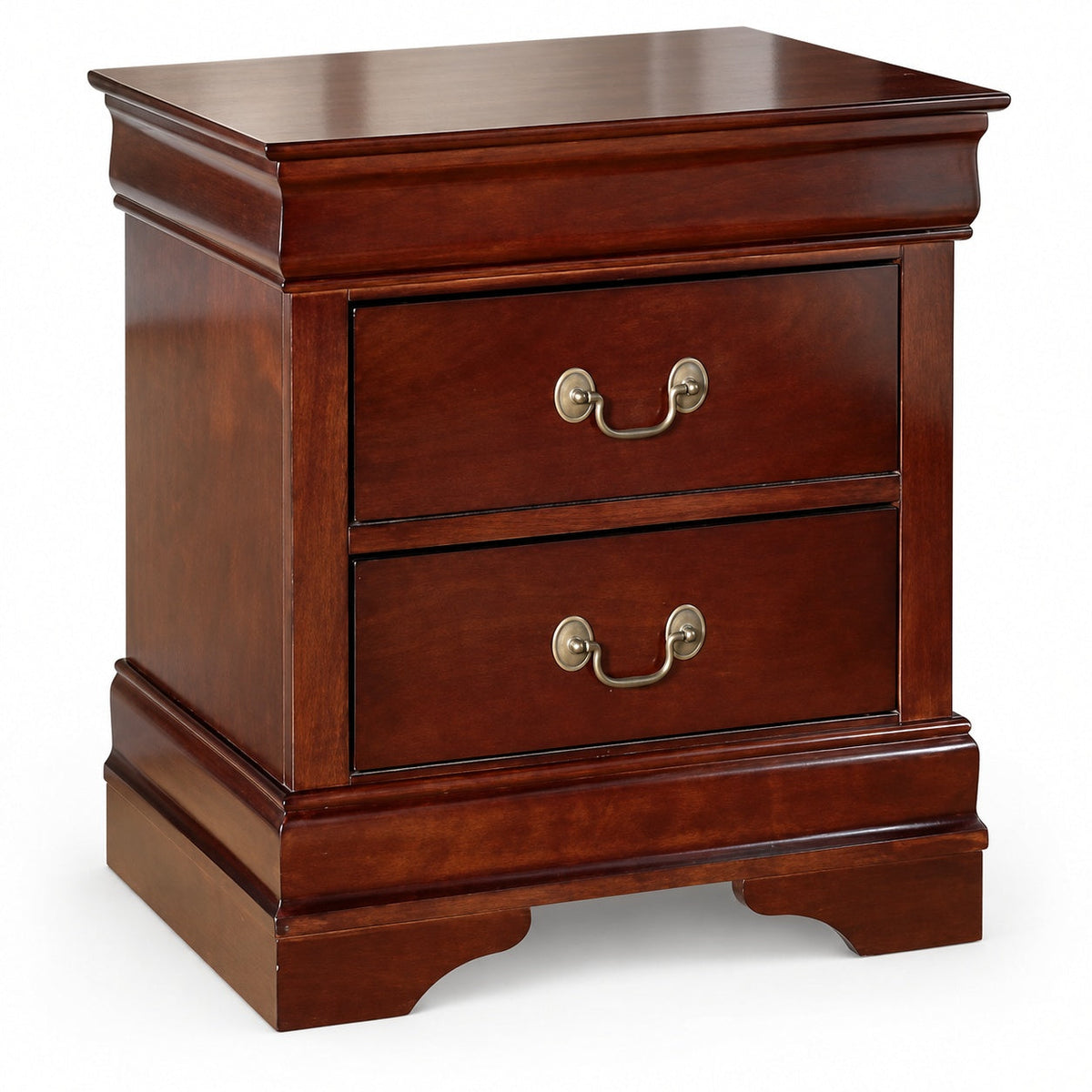 Aurora Night Stand (Brown Cherry)