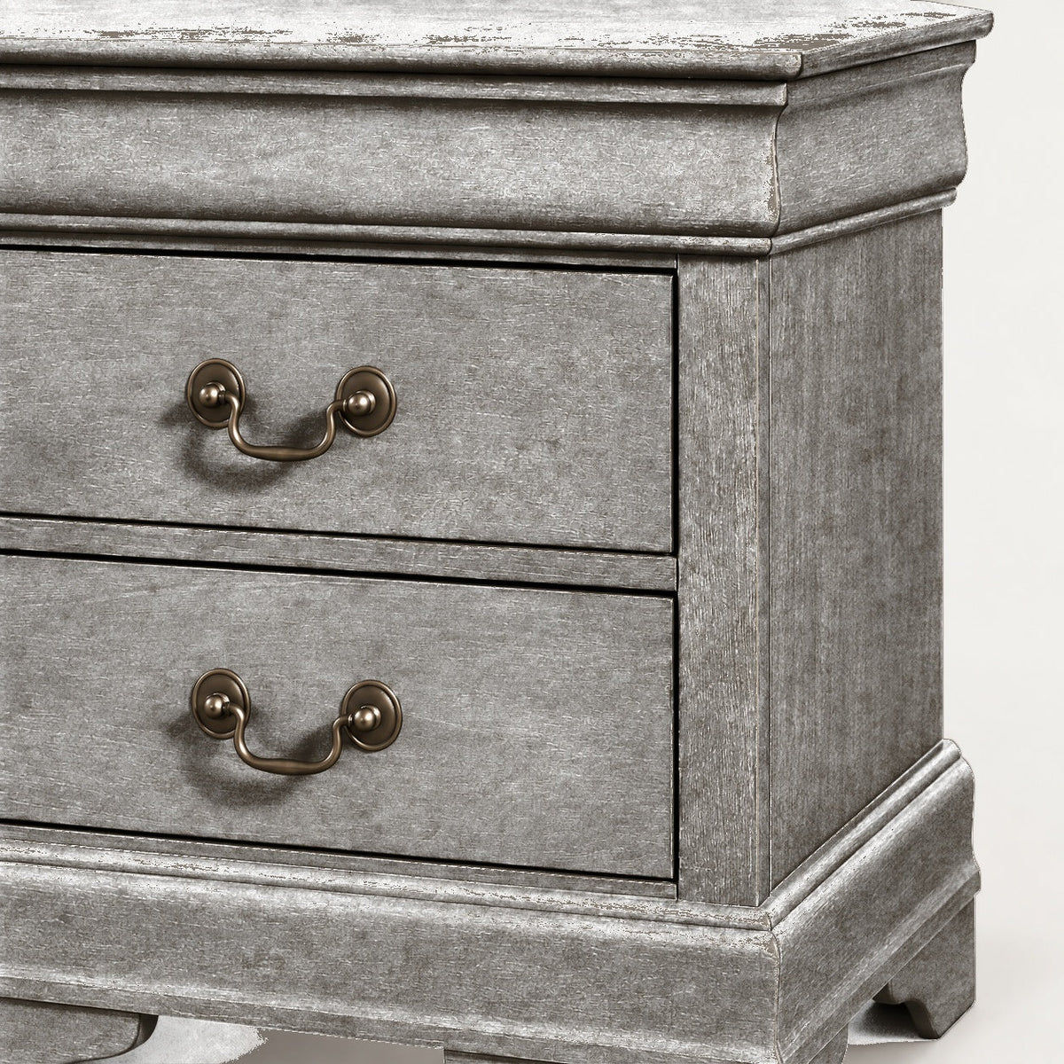 Aurora Night Stand (Grey) — detail