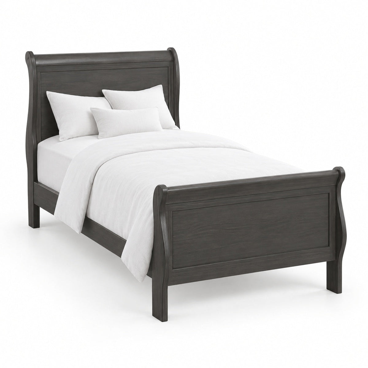Aurora Sleigh Bed, Twin
