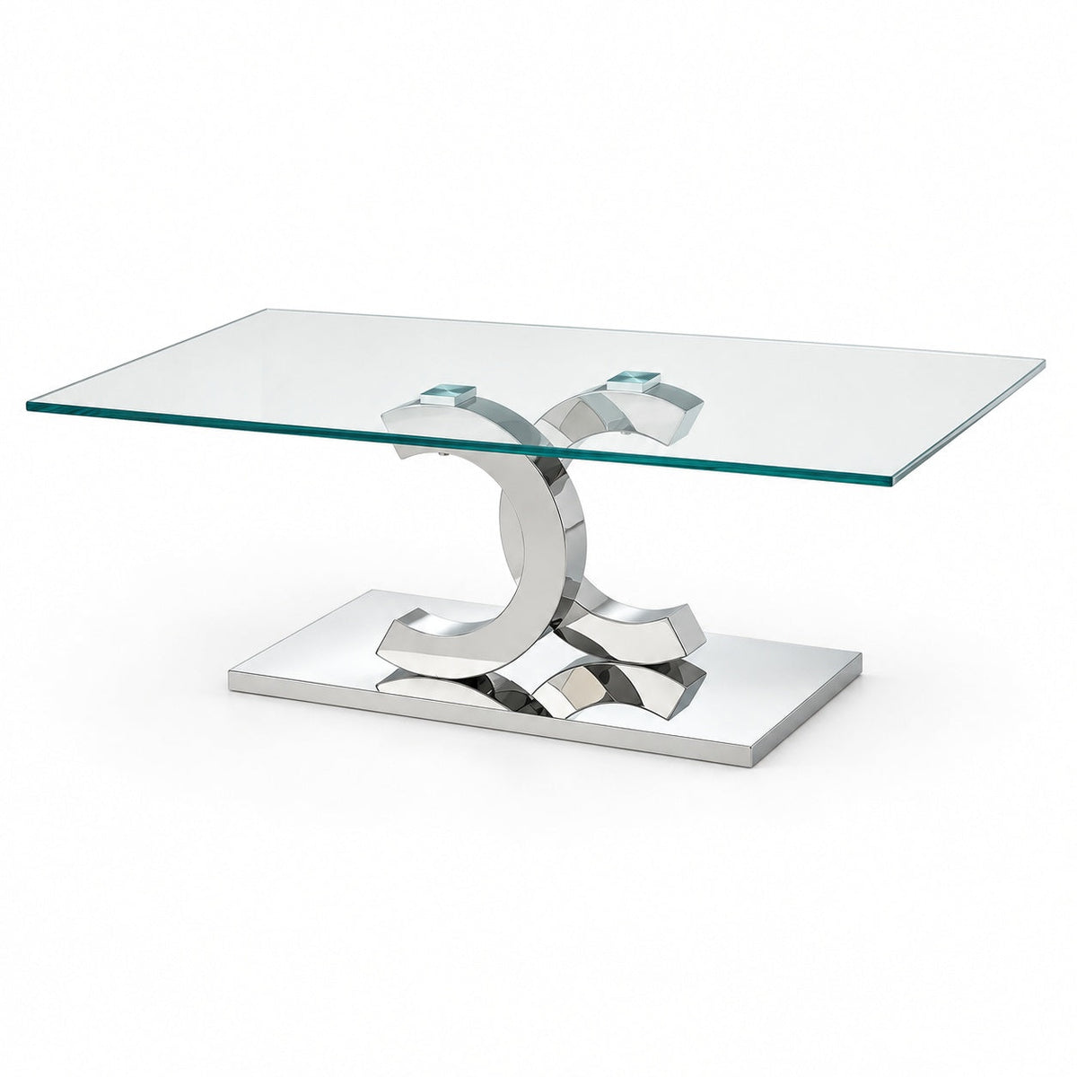 Bentleigh Chrome Coffee Table