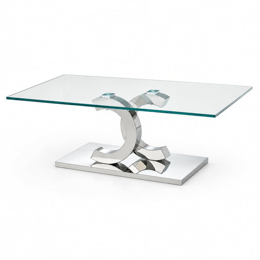 Bentleigh Chrome Coffee Table