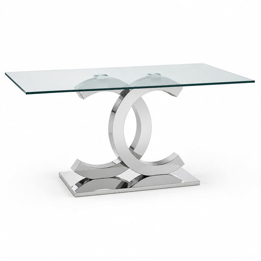 Bentleigh Chrome Dining Table