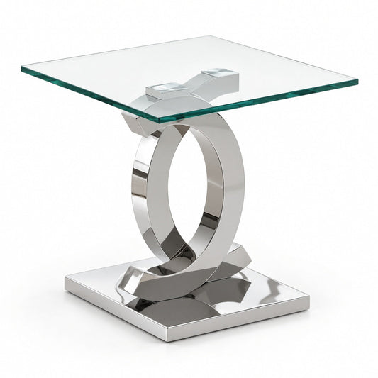Bentleigh Chrome End Table
