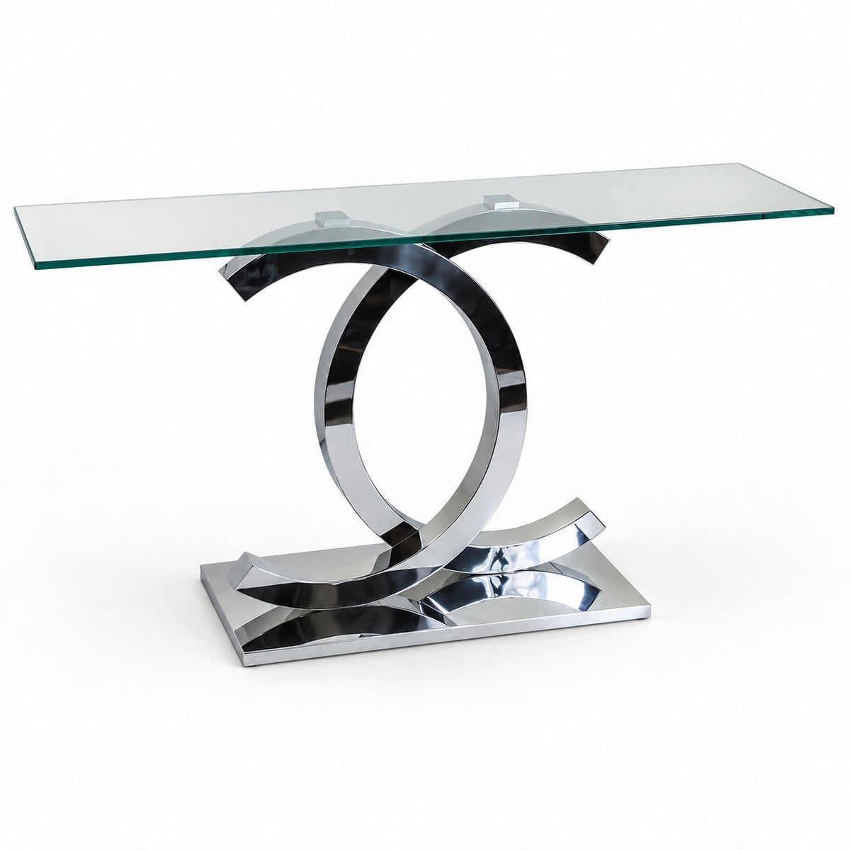 Bentleigh Chrome Sofa Table