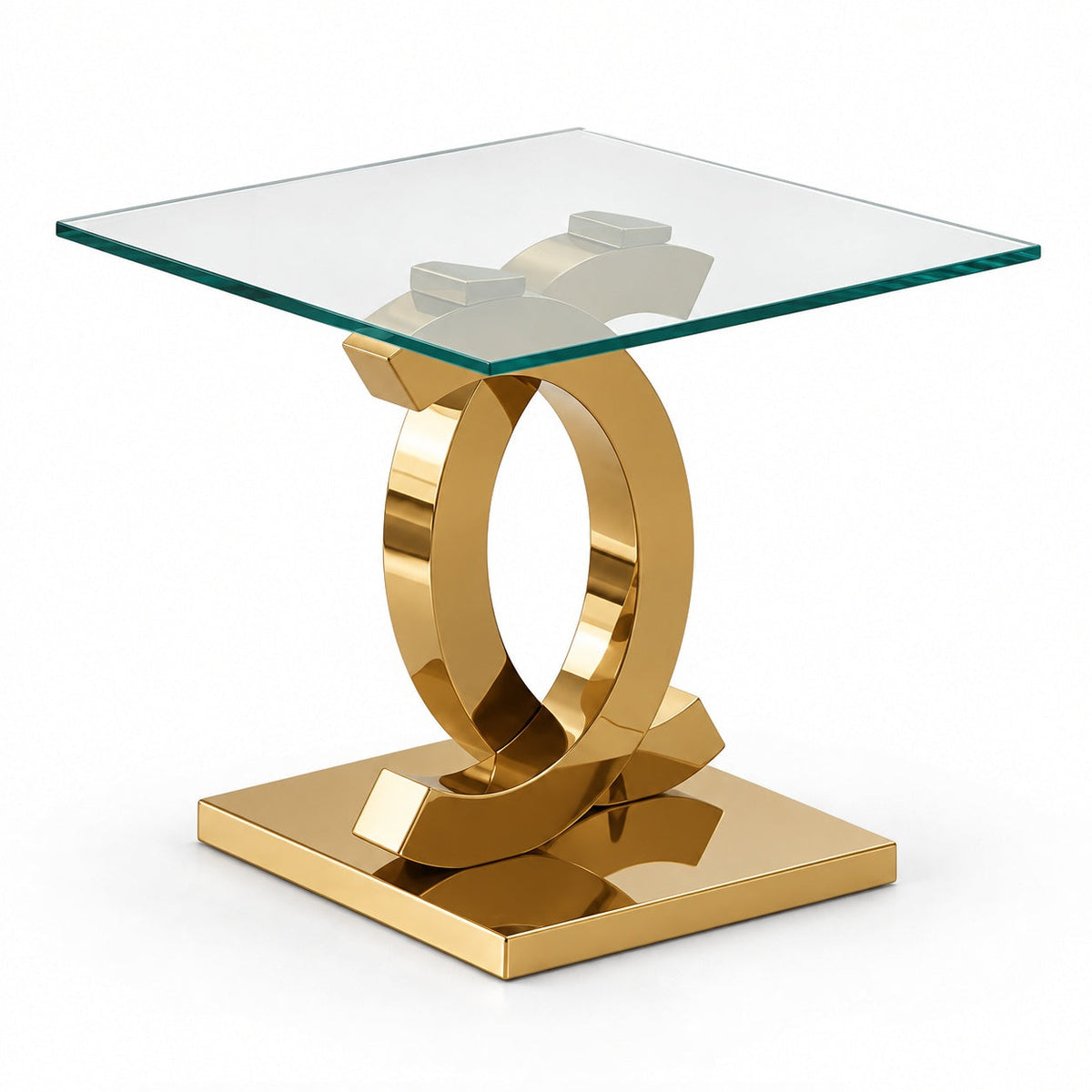 Bentleigh End Table (Gold)
