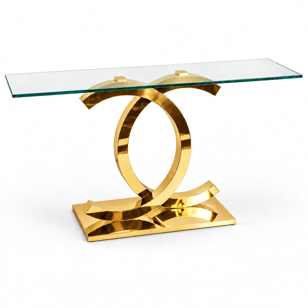 Bentleigh Sofa Table (Gold) — detail