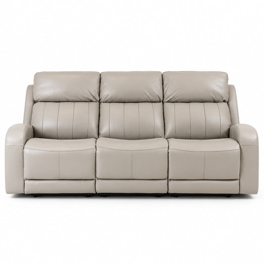 Carrara Leather Reclining Sofa