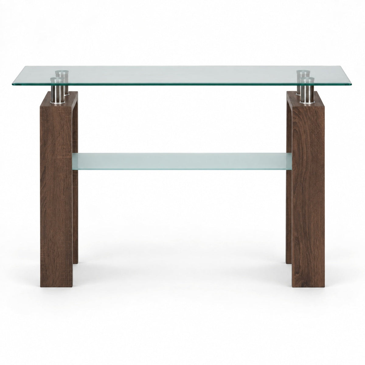 Compass Glass Sofa Table