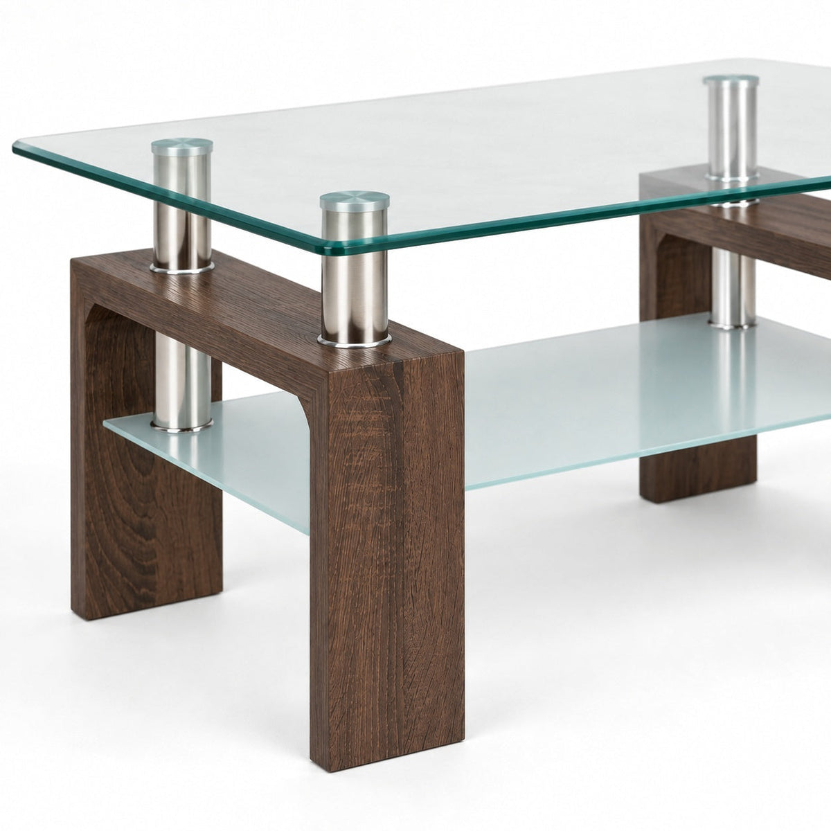 Compass Rectangular Coffee Table — detail