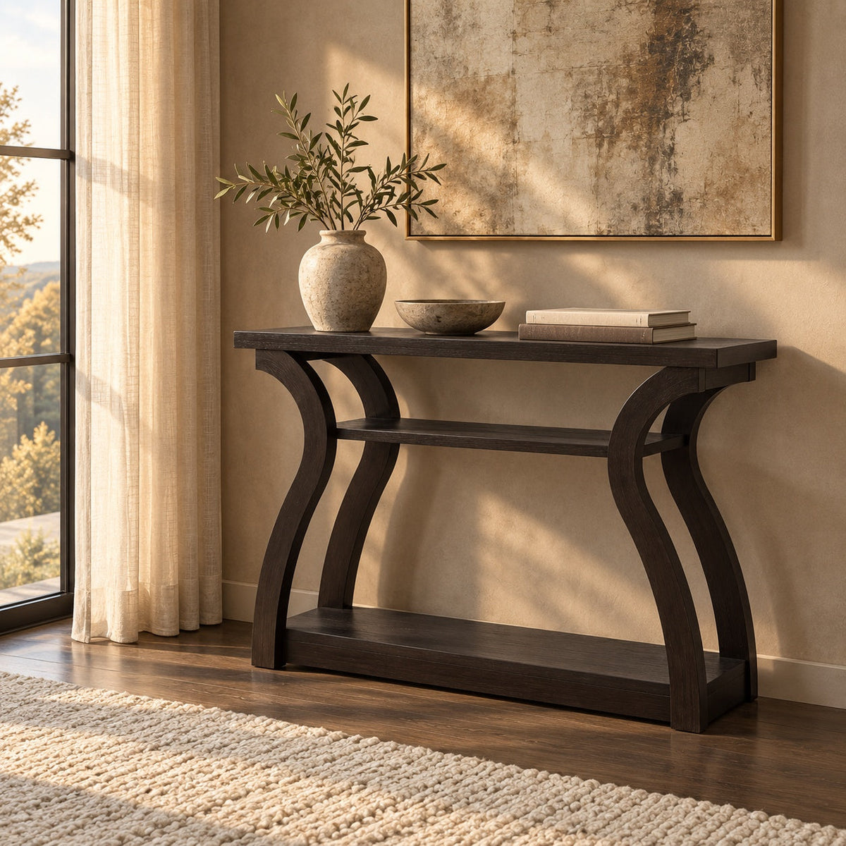 Console Accent Table — in a room