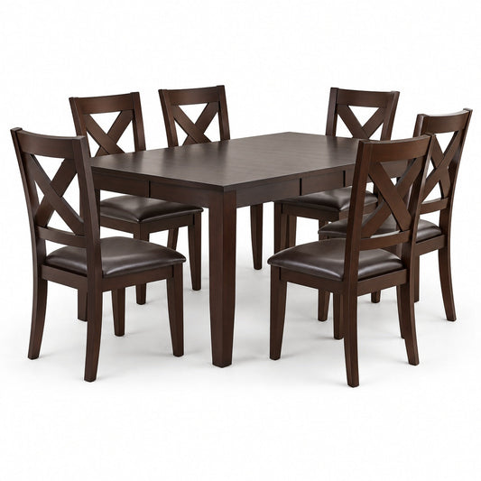 Crown Point Dining Table Set (6 Pc)