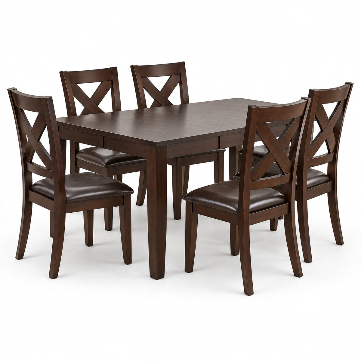 Crown Point Dining Table Set (6 Pc) — another angle