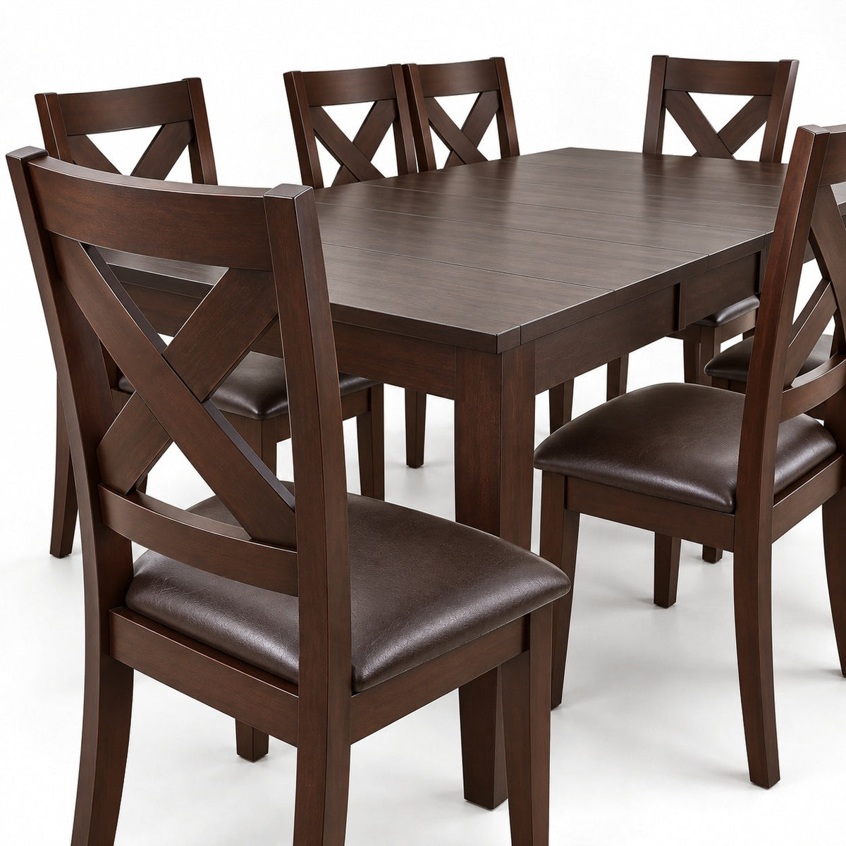 Crown Point Dining Table Set (6 Pc) — detail