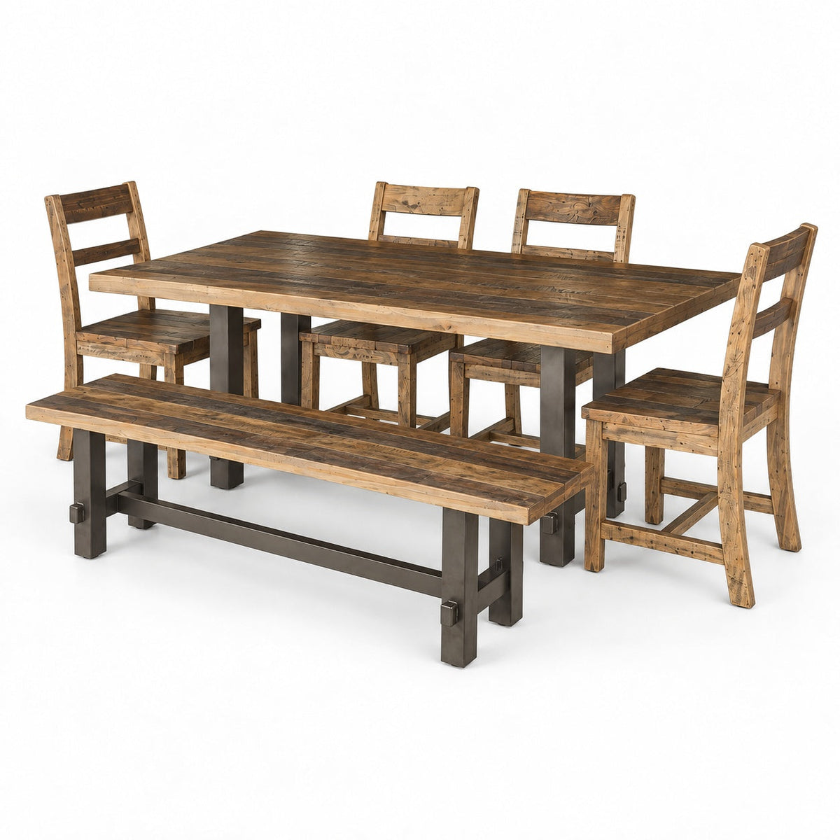 Cruz Dining Table Set (5 Pc) — another angle